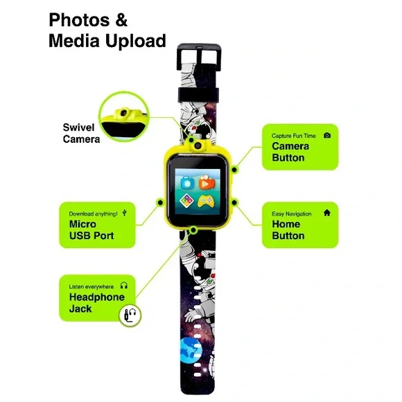 The iTech Junior Kids Smartwatch Headphones- Educational Fun For Your Child - Picture 7 of 7